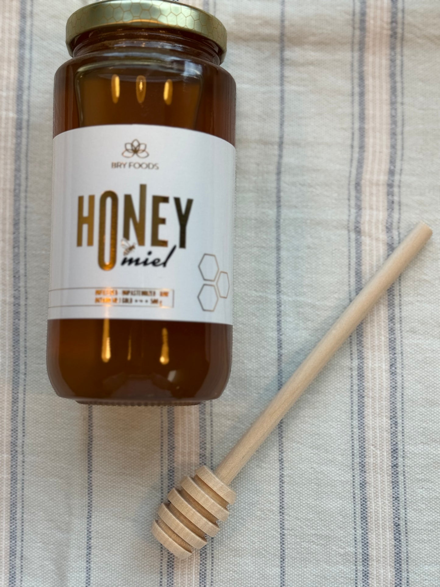 Wood Honey Dipper