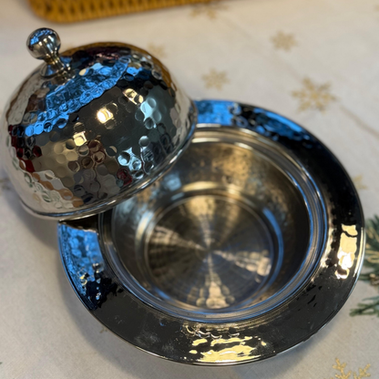 Copper Sugar Bowl with Lid
