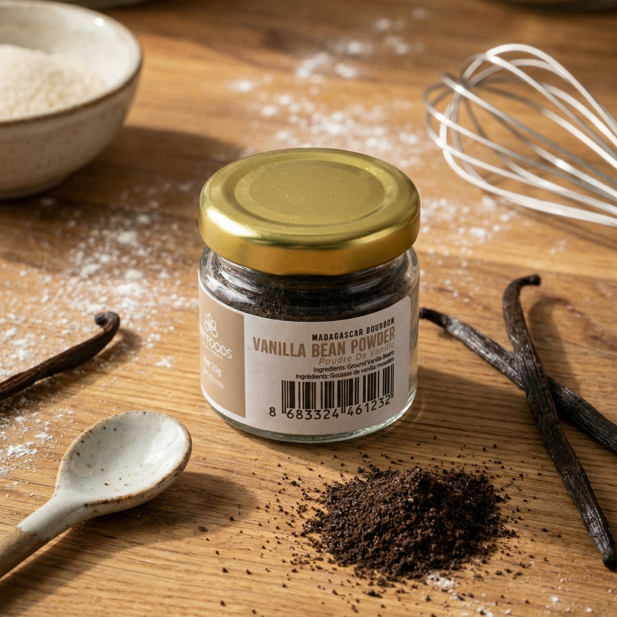 Madagascar Bourbon Vanilla Bean Powder